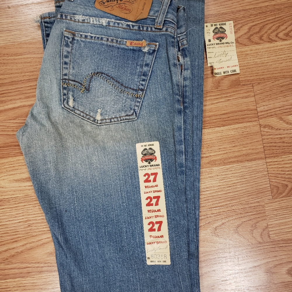 Lucky Brand Miss Maggie Jeans 27 Reg Made in USA